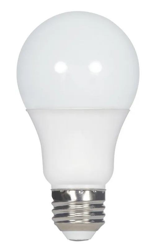 Satco S28541 CCN 9.7W A19 LED 3000K MED 120V 4PK