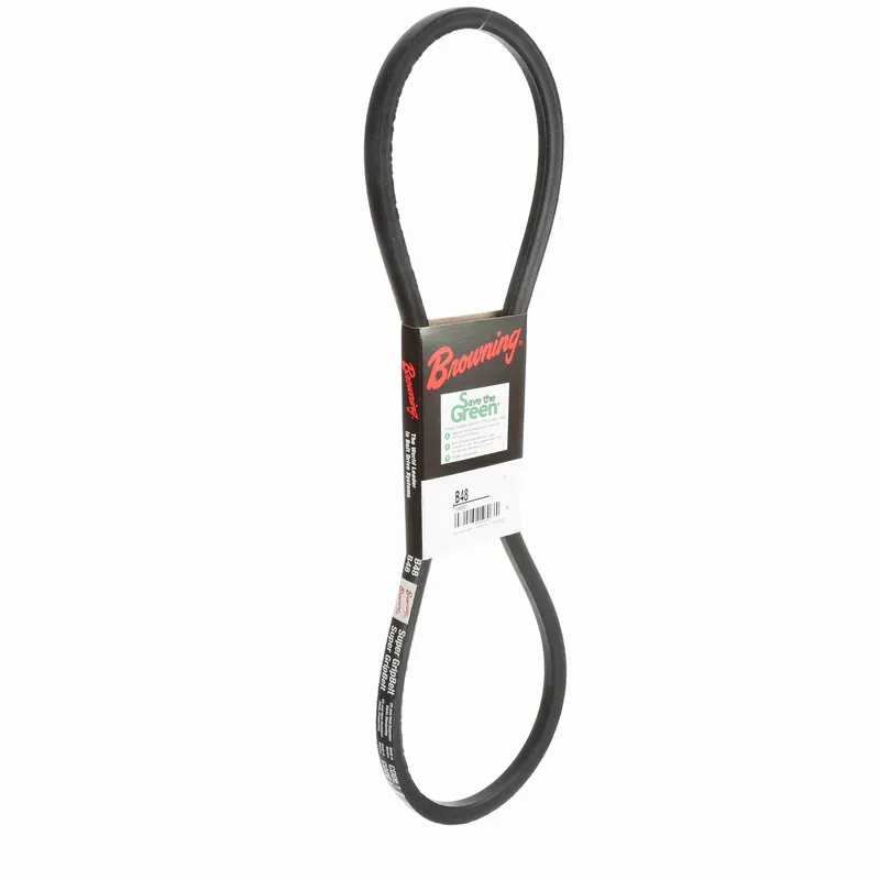 Browning 1083021 B48 Gripbelt V-Belt for Increased Horsepower Capacity