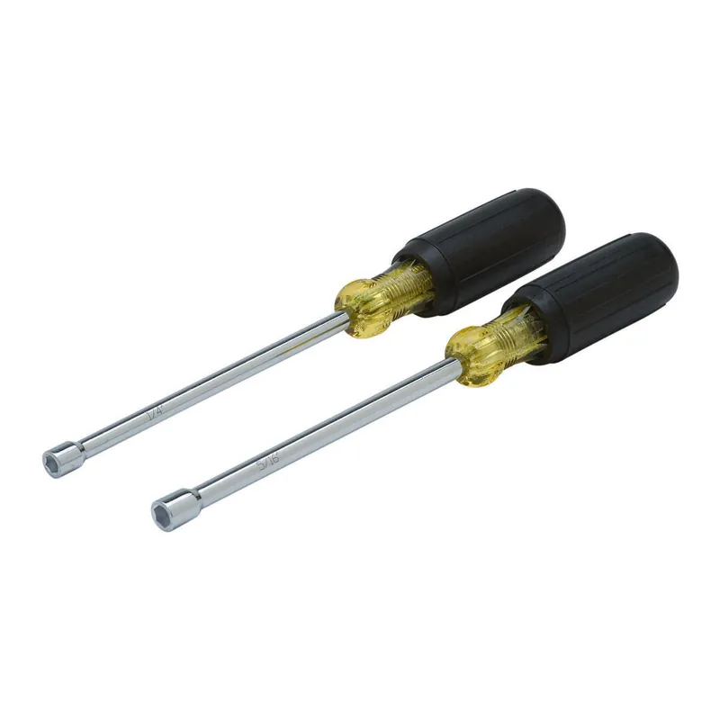 Ideal 35-1302 Nut Driver Set, 2 Pieces, Nickel Chrome Plated