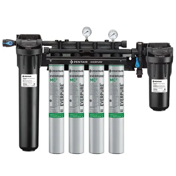 QUAD FILTER SYSTEM HIGH FLOW 6.68 GPM -9437-10 for Everpure -9437-10