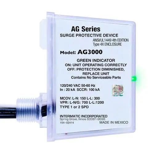 GRASSLIN AG3000 Surge Protective Device