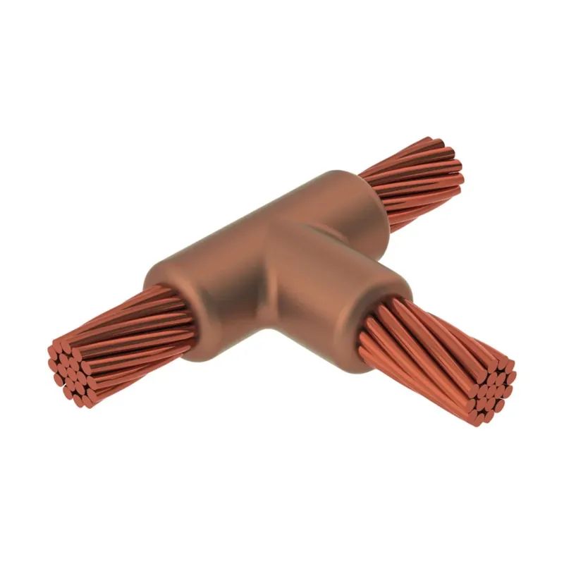 Cadweld TAC2G1L Mold;CBL;HORZ T Standard Molds