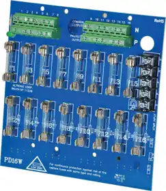 Altronix PD16W Power Distribution Module 16 Output Fuse 28VAC/VDC