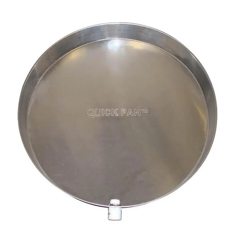 HoldRite QP-22 Quick Pan 22 in. Aluminum Water Heater Pan