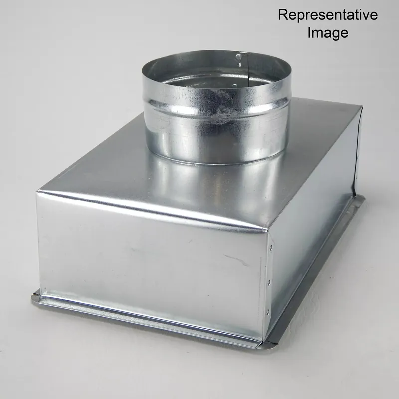 Crown Products 15801288 Insulated Framed Register Box R-6 12 inches x 8 inches x 8 inches