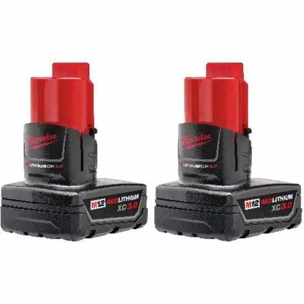 Milwaukee MIL-48-11-2412 M12 REDLITHIUM XC Battery 2-Pack