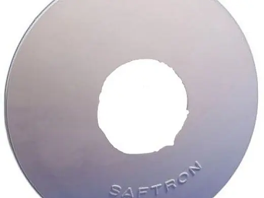Saftron ESC-W High Impact Vinyl Escutcheon 5.75 Diameter x .75H Pair