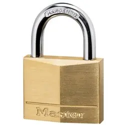 Master Lock 140DKA1G003 Tumbler Padlock Keyed Alike 4-Pin Cylinder 1-9/16 Width 7/8 Shackle Clearance