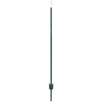 CMC Steel 79701 4 Unpainted Steel T-Post with Stabilization Plate