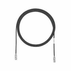 PANDUIT UTP28SP50BL CAT 6, Small Diameter 28 AWG UTP Patch Cords, 50 FT, BLACK