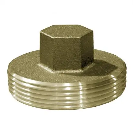 Jones Stephens P52200 2 RH HVY Pattern Brass Plug