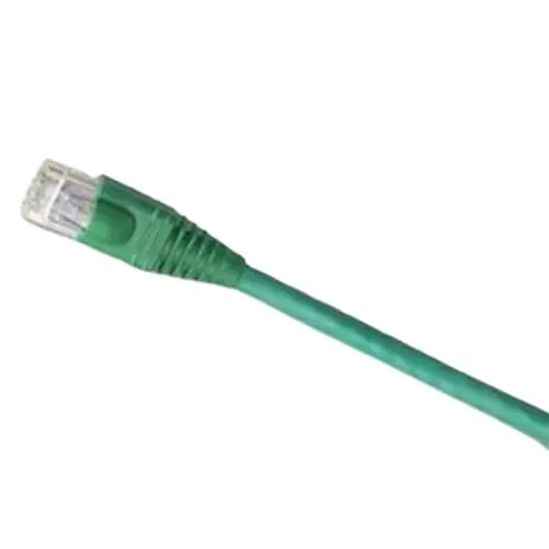 Signamax C6-115GN-5FB Category 6 Patch Cord, Green Snag-Proof Boot, 5 ft.