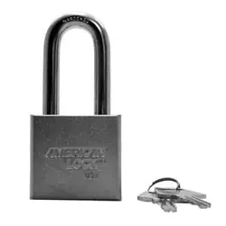 American Lock A5261KA43376 Rekeyable Padlock Alike Keyed 5-Pin Tumbler 2 Width x 3/4 Thickness