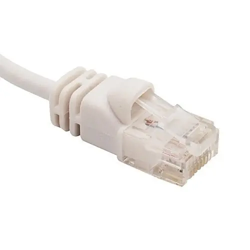 ADI PRO 0E-C6ATHWH10 CAT6A Slim Patch Cable, 10' White