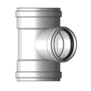 Napco G106 G-Series PVC SDR35 Sewer Tee 6 in