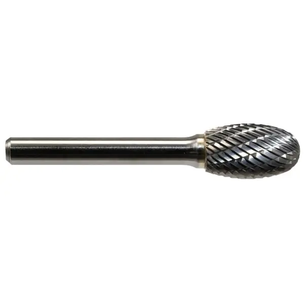 Martindale Electric SE-1L6XDC Double Cut Tungsten Carbide Rotary Burs, 6 Inch, 30000 rpm