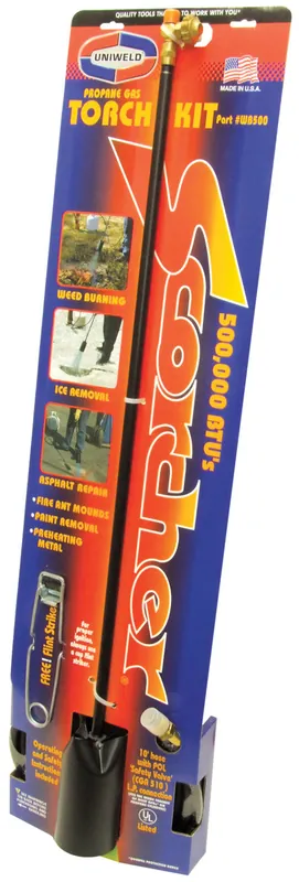 UNIWELD WB500BUY1 Uniweld Scorcher 500000 Btu Propane Gas Torch Kit