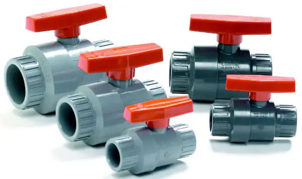Westlake Pipe & Fittings V08191N LASCO Super C Industrial Compact Ball Valve, 3/4 in Socket, PVC, Full Port