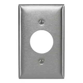 Hubbell SS7L Wiring Device-Kellems Standard Single Receptacle Wall Plate