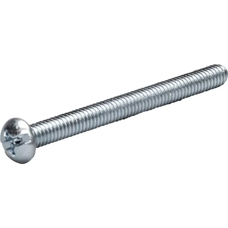 F4P CES14X212RHCMSZJ 1/4 X 2-1/2 Round Combo Machine Screw Jar of 100