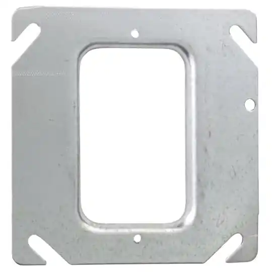 Steel City 52C36 1-Gang 1/4 Inch Deep Steel Cover