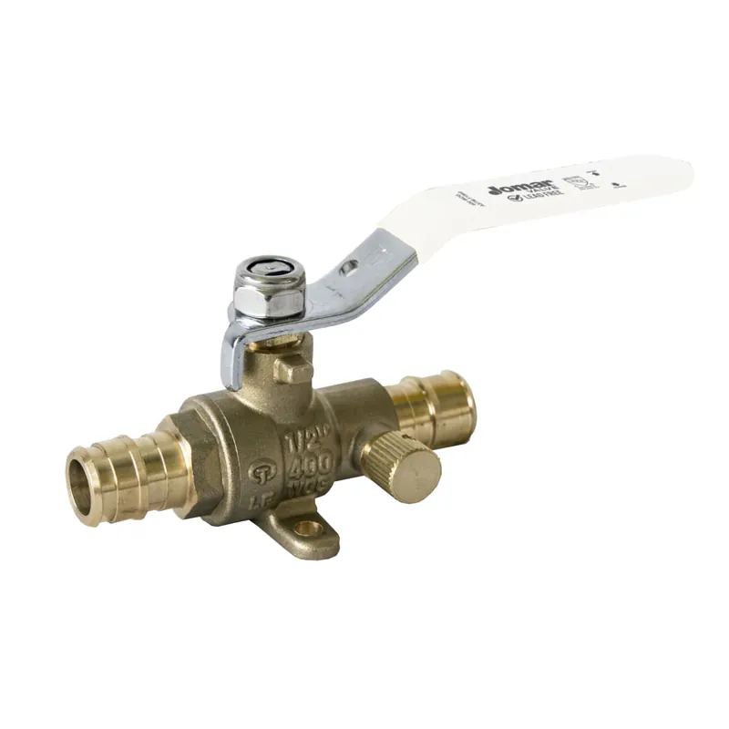 JOMAR 104-545PG 2 Piece, Expansion Pex Connection, 400 WOG, with Drain