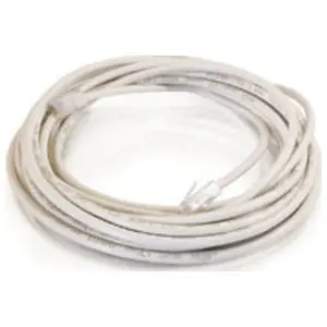 QUIKTRON 560-125-001 Non-Booted Patch Cord Cat5E 1 FT White