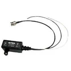 NITEK VB31AT HD Video Balun Combiner 1 Vpp Composite Video Monochrome/Color Input Balanced Low Voltage Current Loop Output RJ45 Jack