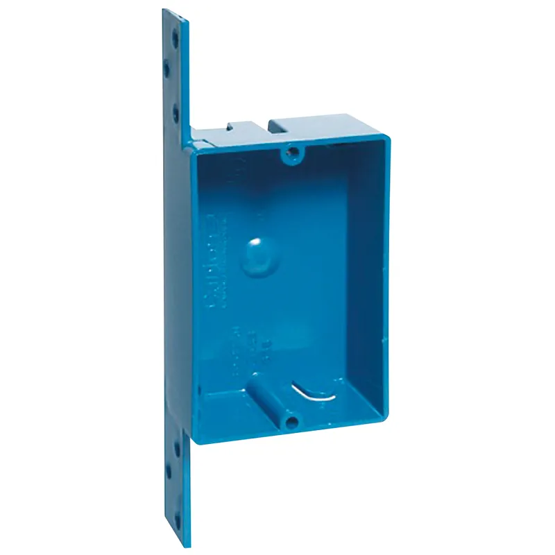 Carlon B108B-UPC 1-Gang Bracketed New Work Box 8 cu.in.