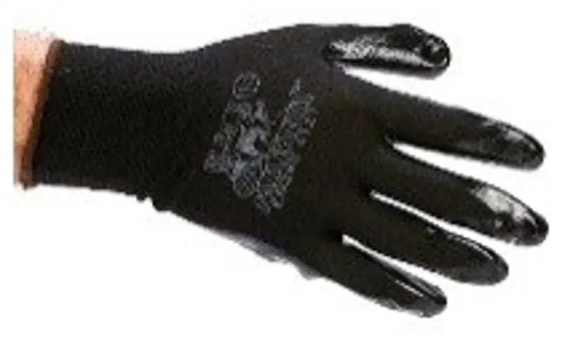 BLACK MAMBA NC-130 Black Material Handling Gloves Extra Large