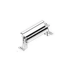 COMMSCOPE ENTERPRISE SOLUTIONS 569434-1 Wiring Blocks; Wiring Block 110Connect Series Mount Type: Wall/Backboard 50 Pairs Mount Retention Type: Mounting Legs