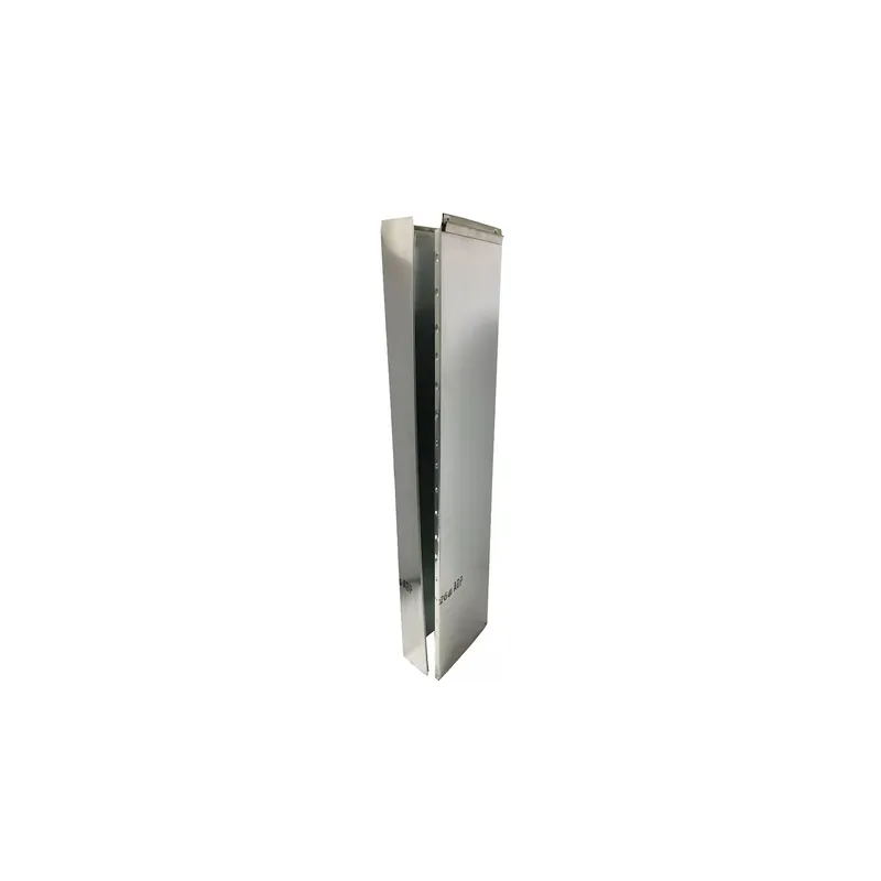 Air Duct Products 5421.14060-26 Galvanized Riser Pipe 3-1/4 Inch x 14 Inch x 5 Feet 26 Gauge