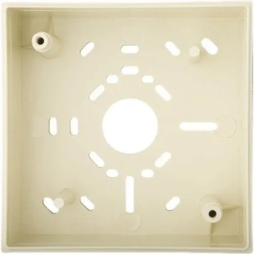 System Sensor SMB500-WH Mounting Box, White, Suitable for Indoor and Outdoor Use