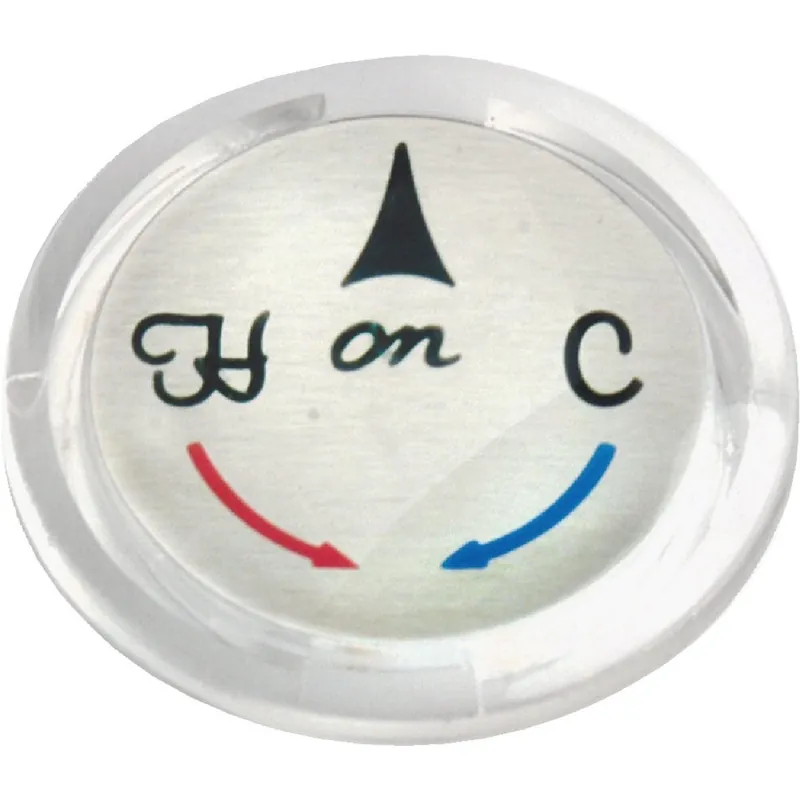 Danco 80970 Delta Index Crystal Handle Button