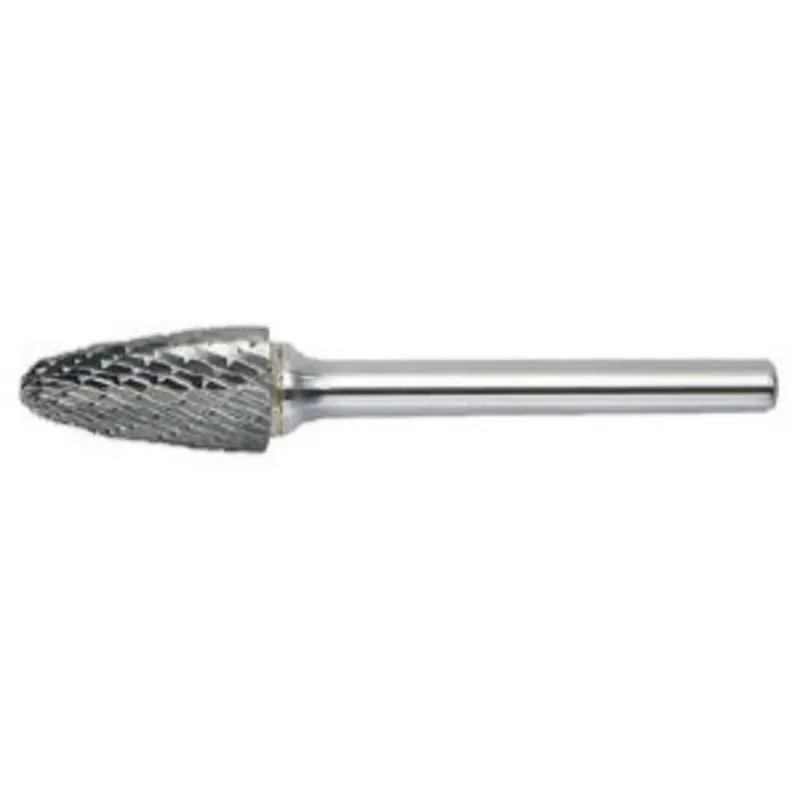RADNOR 64006914 RADNOR SF-3DC 3/8 X 3/4 Radius Tree Shape Double Cut Carbide Burr