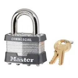 Master Lock 1KA3753 Tumbler Padlock Keyed Alike 1-3/4 Width
