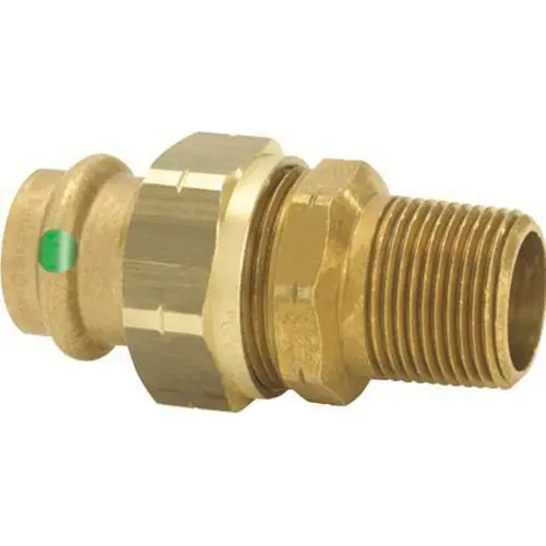 American Valve 10075888 ProPress 2965 Bronze Union 1 in Press x MPT