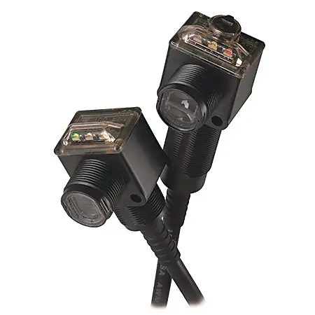 Rockwell Automation 42EF-D2MPAK-F4 Photoswitch Photoelectric Sensor RightSight Standard Diffuse Red DC - 2 Complementary LO/DO Outputs