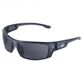 BATORAY BH943AF Dorado Crystal Black Plastic Anti-Fog Safety Glasses Dark Smoke One Size