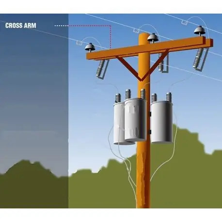Brooks CAF10 Crossarm Wood Reduce Deflection Wooden Cellular Towers Pole in Hardware