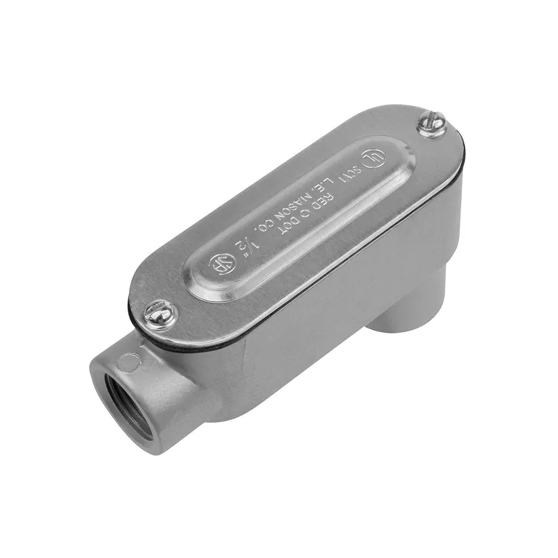 Steel City DALB-3-CG Red Dot D-Pak Conduit Body With Cover, Gasket, 1 in Hub, 11.8 cu-in Capacity