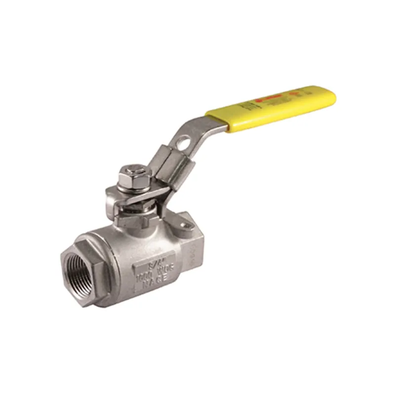 Jomar 100-962 Full Port, 2 Piece, Threaded Connection, 1000 WOG, Stainless Steel Ball an