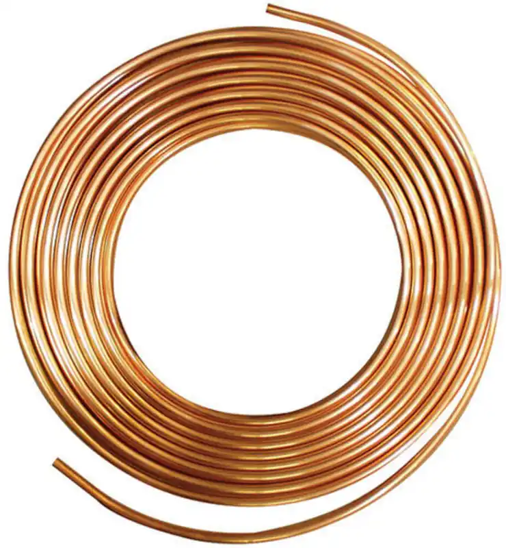 Copper Tubing 1/4ACR 1/4 in. OD x 10 ft. Type L ACR/MED Copper Tube