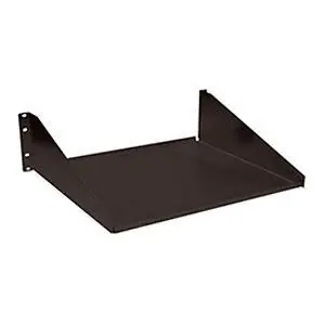 Chatsworth 40074-700 Single-Sided Shelf Steel Solid Compatible with 19 in Racks Black