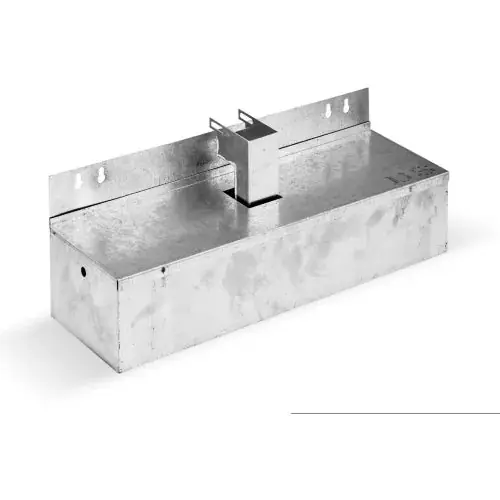 Fantech 5ACC00GC Grease Collector Box 14 x 5 Galvanized Steel