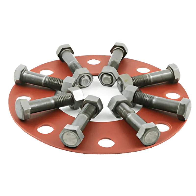 Approved Vendor FLPKFFRRQ 3 Inch Flange Pack, 5/8 Inch - 11 x 3 Inch Bolts, 1/8 Inch Full Face Red Rubber Gasket