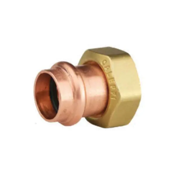 Caleffi NA20656C 3/4 Press Tailpiece Single End for Tubmixer
