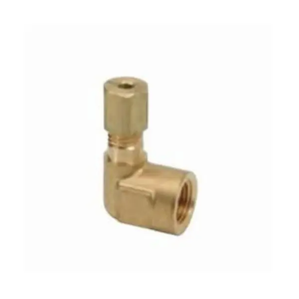 BrassCraft 70-4-4X 1/4 in. O.D. Tube x 1/4 in. FIP Compression Female Elbow