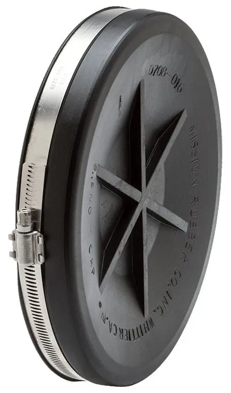 Mission Rubber 0705020 End Cap Flexible 1-Piece