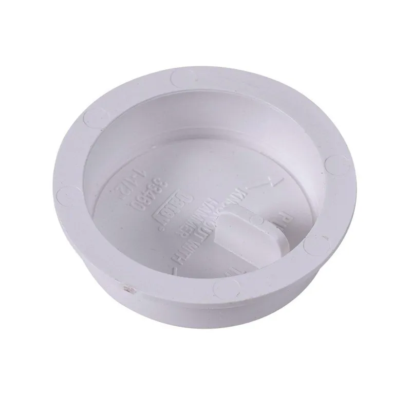 Oatey 39100 1-1/2 in. ABS Knockout Test Cap in White